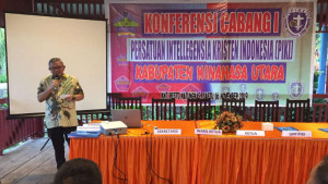 Wabup Minut Joppi Lengkong menghadiri Konfercab PIKI Minut