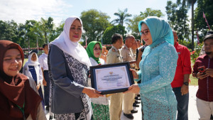 Suasana Upacara Peringatan Hari Ibu ke-91 di Kotamobagu, (foto: Istimewa)