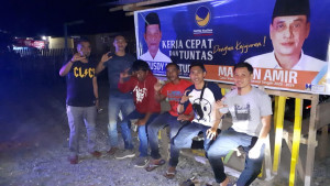 Alarm Touna saat pasang Baliho di sejumlah wilayah