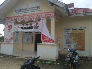 Posko Pengaduan di Kantor Bawaslu Bolmut