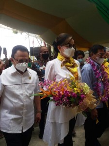 Djelantik saat mendampingi paslon CEP-SSL