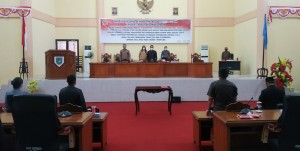 Suasana Rapar Paripurna DPRD