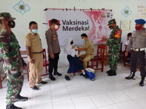 Foto Vaksin Bagi Anak di Bolmong