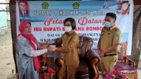 Foto Adve Bupati Yasti Letakan Batu Pertama Pembangunan STIT 3