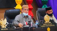 Wakil ketua DPRD Kota Goronta Moh. Rivai Bukusu, (FOTO : Alwi/TNews)