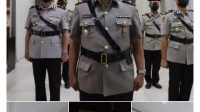 Polres Labuhanbatu mengikuti secara Virtual upacara pensucian pataka Polda Sumut Satya Bakti Jaya di Aula Tunggal Panaluan Kec. Rantau Utara Rantauprapat Kab. Labuhanbatu. (FOTO : Airul/TNews)