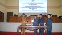 Foto Rapat Paripurna DPRD Ranperda APBD TA 2021
