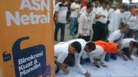 5 Kementrian Lembaga Teken Keputusan Kawal Netralitas ASN di Pemilu 2024 ( foto : antaranews.com )