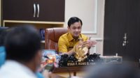Wakil Wali Kota Gorontalo Ryan F. Kono memimpin Rapat koordinasi persiapan Kejuaraan Asean Mini Soccer