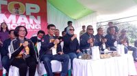 Tatong Bara saat mengahdiri pembukaan migrant day 2022