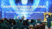 Dirjen Bina Keuda) Kemendagri Agus Fatoni saat menjadi narasumber pada Rakornas TP PKK 2022, yang berlangsung di Grand Ballroom JIEXPO Convention Centre, Jakarta, Senin (28/11/2022) Dirjen Bina Keuda) Kemendagri Agus Fatoni saat menjadi narasumber pada Rakornas TP PKK 2022, yang berlangsung di Grand Ballroom JIEXPO Convention Centre, Jakarta, Senin (28/11/2022)