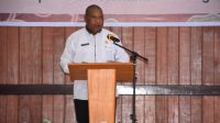 Plh Sekretris Daerah Kabupaten Biak Numfor Lot L. Yensenem, SE., M.Si hadiri Resepsi HUT XXIII DWP di Gedung Tongkonan Biak, Rabu (7/12)