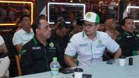Ketua Umum DKN Garda Bangsa Tommy Kurniawan dan Sekertarus PKB Sulut Yusra Alhabsyi