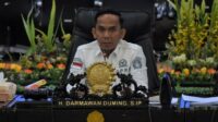 Darmawan Duming Saat memimpin Rapat Dengan Pendapat terkait regulasi perekrutan PPPK di Kota Gorontalo. (Foto Humas Istimewa)