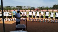 Bupati Buka Turnamen Sepakbola Old Crack 2023 PWI Asahan