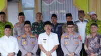 Bupati Labuhanbatu Selatan H. Edimin, Kapolres Labuhanbatu Selatan AKBP Catur Sungkowo S.Ag, SH, MH, Wakapolres Labuhanbatu Selatan Kompol Bambang G. Hutabarat SH, MH, Danramil Kotapinang, Camat Kotapinang, Pj. Kades Sosopan, dll