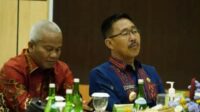 Bupati Labusel, H. Edimin Hadiri Kick Off Meeting Pemeriksaan Terinci atas LKPD TA 2022 se-Provinsi Sumatera Utara