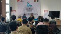 Pusat Desain Industri Nasional (PDIN) menggelar acara Jogja Design Merch dengan mengadakan Simposium Merchandise & Business Matching yang menghadirkan narasumber Sekretaris Daerah Kota Yogyakarta, Ir. Aman Yuriadijaya, M.M di gedung PDIN, Jl. C. Simanjuntak, Terban, Gondokusuman, Yogyakarta, Senin, 13 Maret 2023.