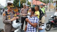 Sat Lantas Polres Asahan Berikan 780 Teguran, Selama 14 HarI Ops Keselamatan Toba 2023