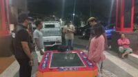 Barang bukti mesin judi yang diamankan sebagai barang bukti oleh Dit Reskrimum Polda Sumut