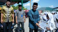 Bupati Asahan Ikuti Prosesi Wisuda Santri Ponpes Bahrul Uluum Al-Kamal