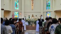 Mgr. Ignatius Kardinal Suharyo Pimpin Misa Paskah Keluarga Besar Purnawirawan TNI dan Polri