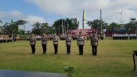 Kapolres Danu Agus Purnomo Pimpin Upacara Pelantikan Sejumlah Perwira di Polres Mura