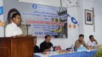 Gambar : Komisi XI DPR RI Susi Marleny Bachsin bersama BI dan Sekber gelar sosialisasikan transaksi digital QRIS di Bengkulu Selatan.