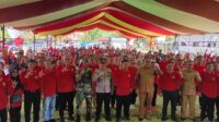 Pemerintah Kabupaten Bolaang Mongondow melalui Dinas pemberdayaan masyarakat desa, menggelar pencanangan Bulan Bhakti Gotong Royong Masyarakat (BBGRM) ke-20 Tahun 2023. Dihadiri Ir. Limi Mokodompit, di Desa Solog (5/5/2023).