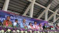 Bupati Minsel Hadiri Ibadah Syukur HUT ke-192 Pekabaran Injil dan Pendidikan Kristen GMIM Tahun 2023, di Stadion Maesa Tondano  (12/06/2023).