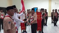 Pj. Bupati Limi Resmi Lepas Kontingen Lomba Gerakan Pramuka kwarcab Bolmong Utusan Provinsi Sulut