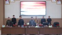 Gambar : Ikut Rapat Paripurna DPRD, Bupati FDW Sampaikan Apresiasi atas Kinerja DPRD Minsel (27/6/2023).