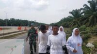 Kegiatan LDDK Siswa Baru SMK Negeri 2 di Latih 6 Personil Dari Koramil 06/KS Kodim 0208/AS
