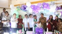 Gambar : Bupati FDW Hadiri HUT ke-54 Jemaat GMIM Bukit Zaitun Beringin (16/7/2023).