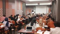 RM Wijonarko yang menjadi salah satu narasumber dalam acara Bimtek Usaha Pariwisata di Kota Yogyakarta. Foto: Clementine Roesiani