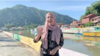 Dwi Putri Oktaviani, Finalis Duta Maritim IndosatCare Perwakilan Gorontalo. (Foto : Gean Bagit)