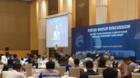 Suasana FGD ‘Untuk Telekomunikasi Nyaman, Gunakan Frekuensi Aman’, yang digelar Kemkominfo RI, di Kota Yogyakarta, Rabu (23/8/2023).