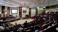 Gambar : DPRD Provinsi Sulawesi Utara gelar Rapat Paripurna Istimewa dalam rangka mendengarkan Pidato Kenegaraan Presiden RI, Ir. H. Joko Widodo jelang Hari Ulang Tahun Kemerdekaan ke-78 Negara Republik Indonesia, Rabu (16/8/2023) di Gedung DPRD Sulut.