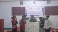 Peserta Pelatihan Sanitasi Total Berbasis Masyarakat (STBM) yang inklusif dan Manajemen Kebersihan Menstruasi (MKM) bagi generasi muda di Kabupaten Biak Numfor