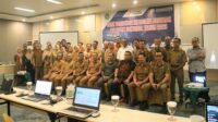 Kegiatan Desk Verifikasi Meta Data Kegiatan Statistik Sektoral bagi Organisasi Perangkat Daerah (OPD) Pemerintah Kabupaten Kukar di Hotel Harris Samarinda, Senin (9/10/2023)