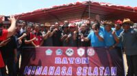 Gambar : Bupati Minsel FDW Hadiri Ibadah Syukur HUT ke-61 Pria/Kaum Bapa Sinode GMIM Tahun 2023, Minsel (13/10/2023).