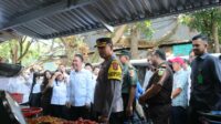 Bersama Forkopimda Minsel, Bupati FDW Tinjau Gudang Logistik KPU dan Sidak Pasar 54 Amurang