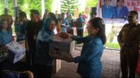 Didampingi Iryanti Uswanas, Pj Bupati Bolmong Sambut Kedatangan Ketua TP PKK Sulut