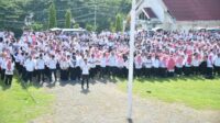 Bupati SSM Pimpin Apel Kerja Perdana 2024, Berikan Motivasi dan Penghargaan