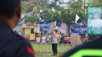 Kapolres Kotamobagu Pimpin Apel Konsolidasi Perkuat Keamanan Kampanye Capres Nomor Urut 1 di Lapangan Molinow