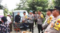 Solidaritas Dalam Duka : Pejabat Utama Polres Kotamobagu Sambang Duka Istri Personil yang Meninggal