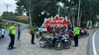 Cegah Balap Liar, Sat Lantas Polres Kotamobagu Gelar Patroli Sahur On The Road