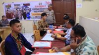 Polres Kotamobagu Periksa  Dokumen Ijazah  Seleksi Calon Anggota Polri Tahun 2024