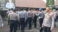 Wakapolres Kotamobagu Pimpin Kegiatan Gaktibplin untuk Memastikan Ketaatan Aturan di Polres