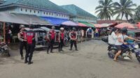 Tim Patroli R2 Samapta Memperketat Pengawasan di Pusat Kota saat Hari Buruh Nasional